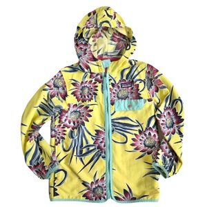 Patagonia Kids Floral Yellow Jacket